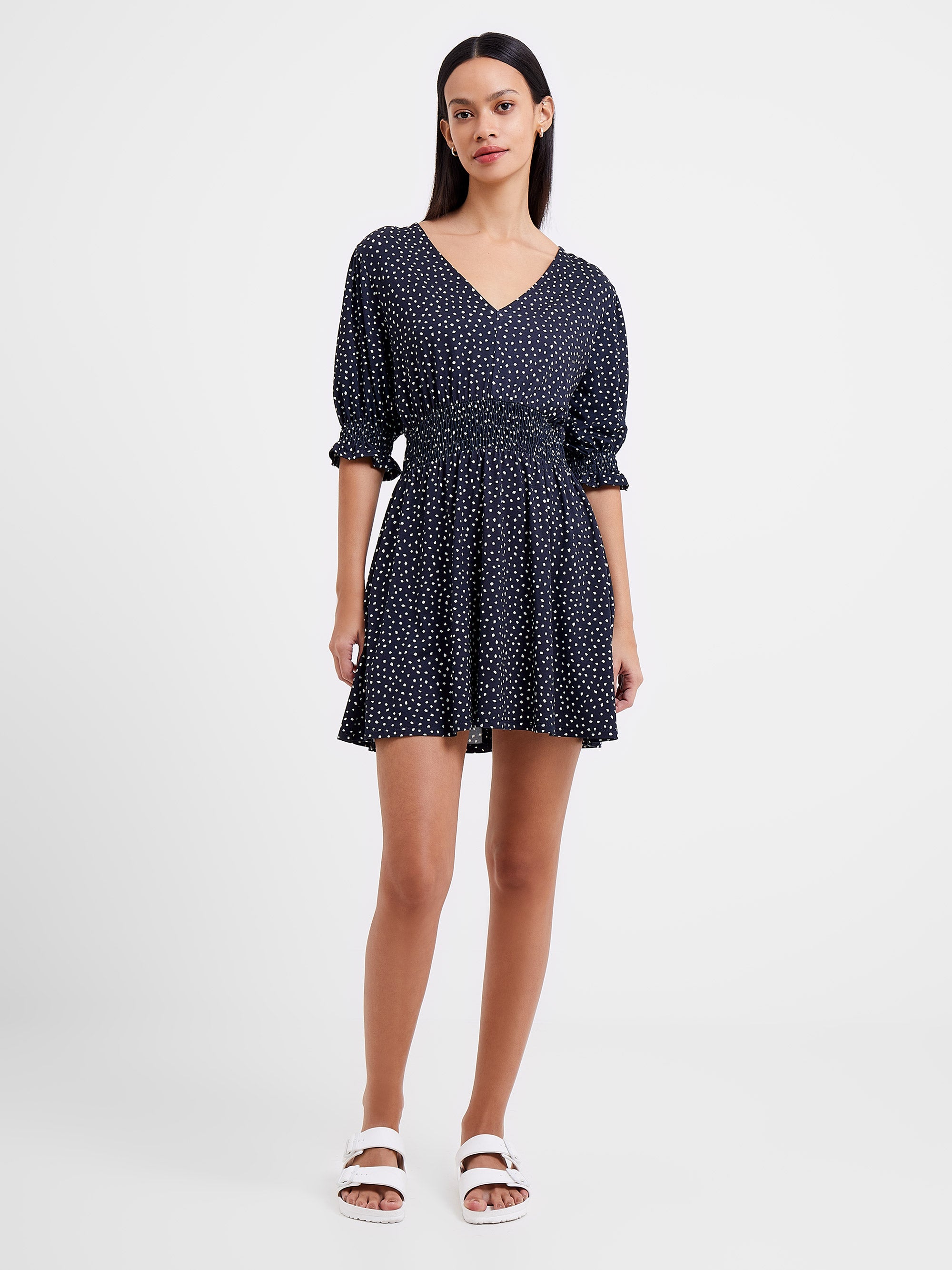 Meadow Dea 3/4 Sleeve Mini Dress