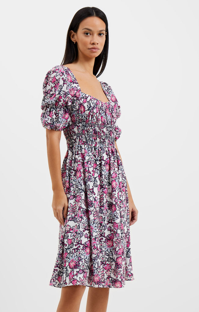 Fotini Verona Puff Sleeve Dress | French Connection EU