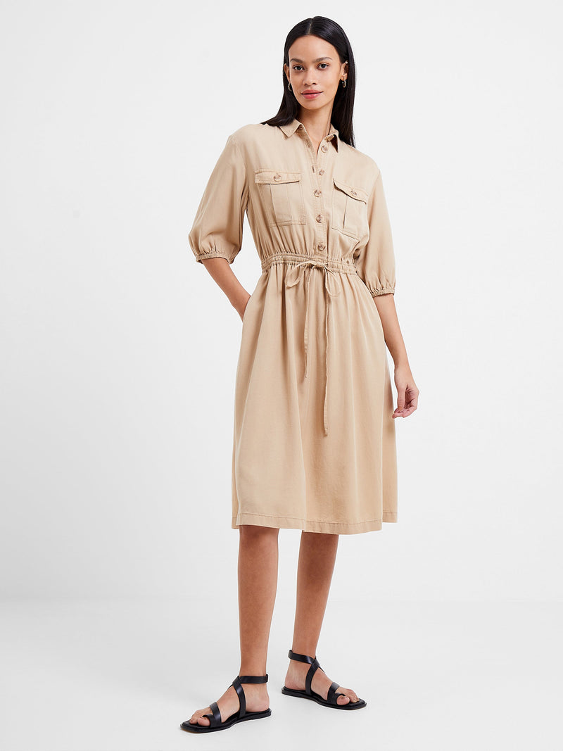 Drawstring hotsell shirt dress