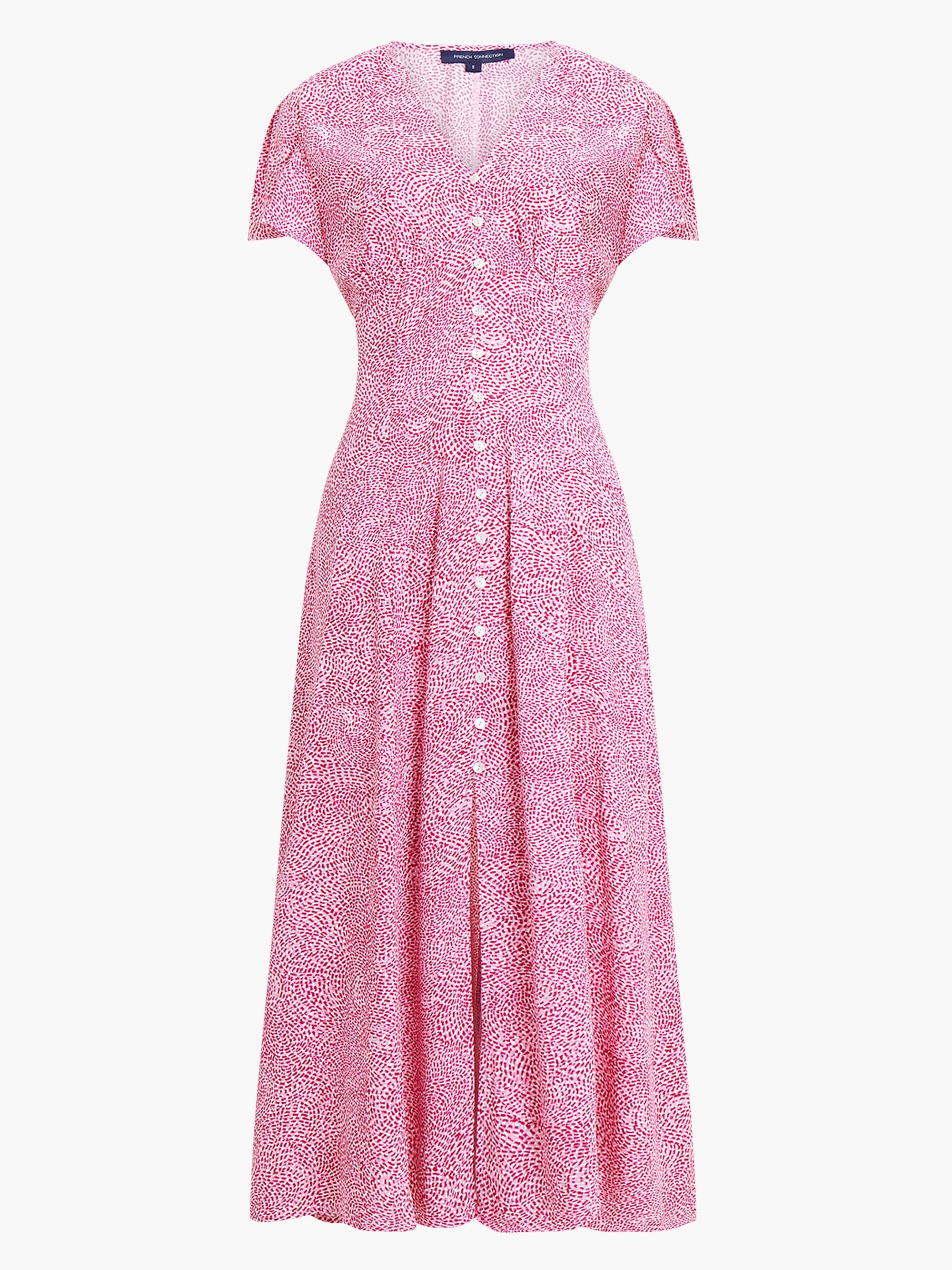 Bernice Eco Delphine V-Neck Midi Dress