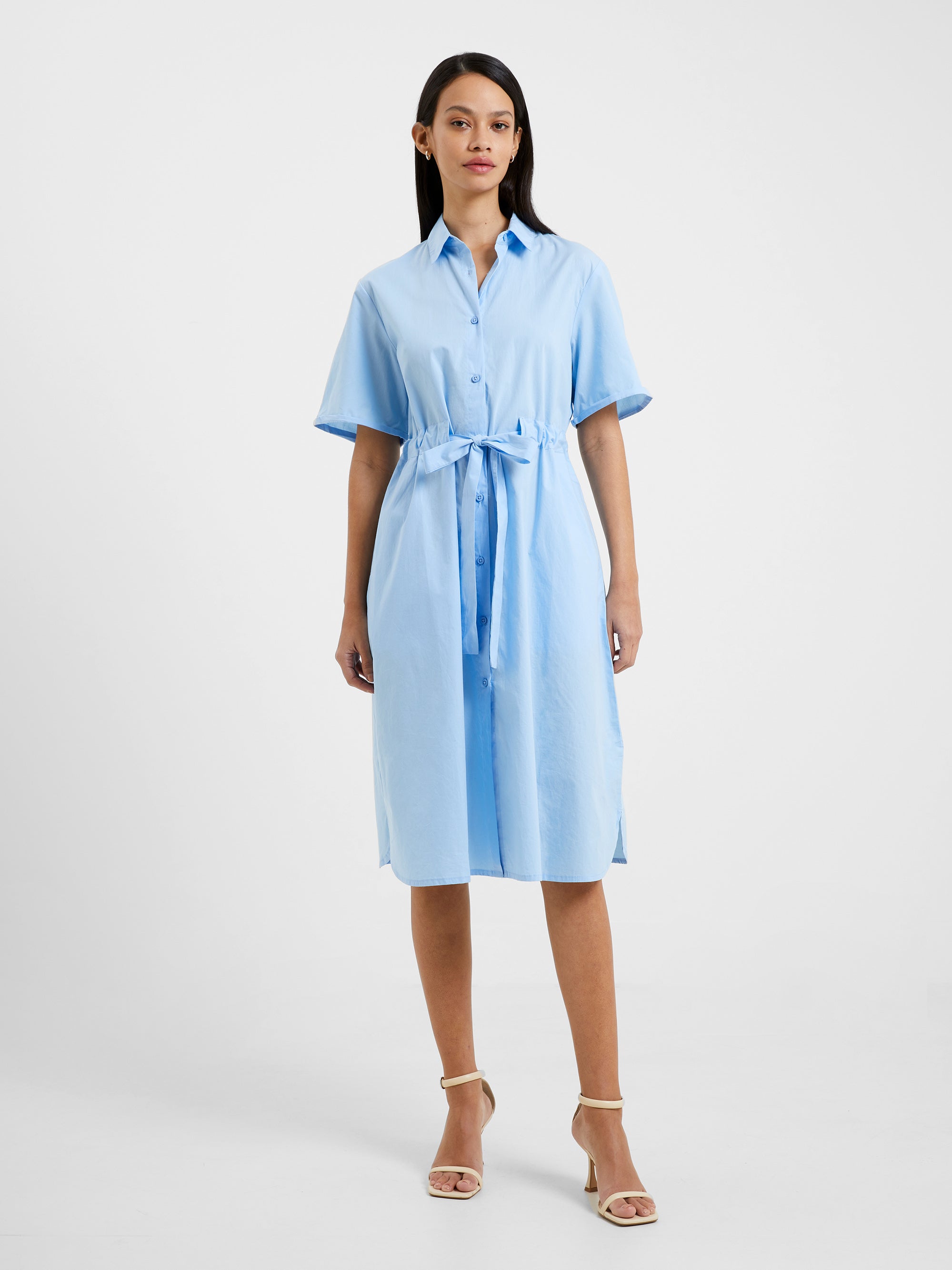 Rhodes Poplin Shirt Dress