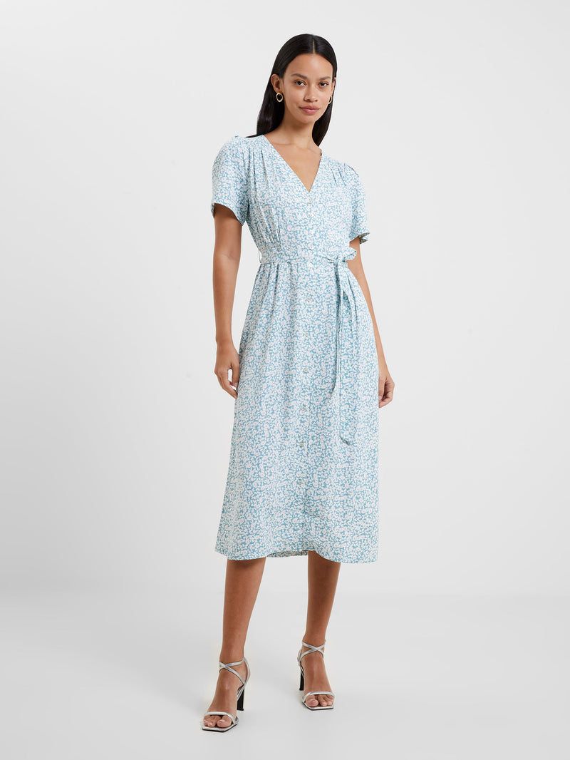 Faithfull chiara midi wrap dress hotsell