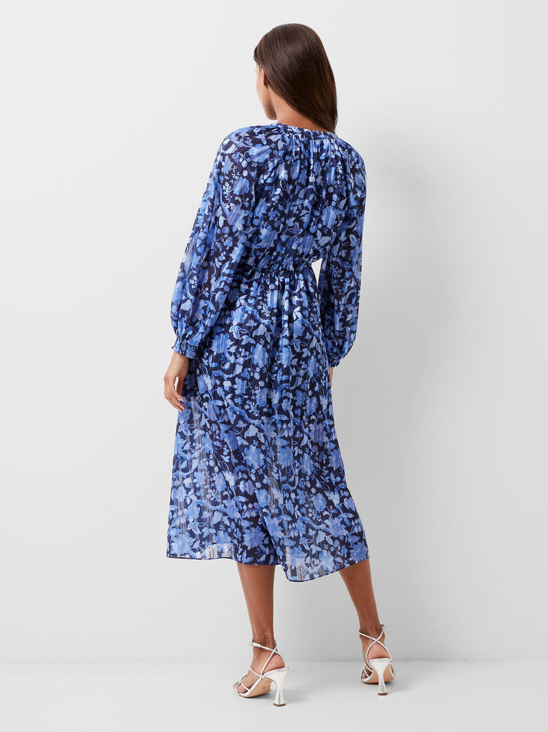 Cynthia Fauna Midi Dress