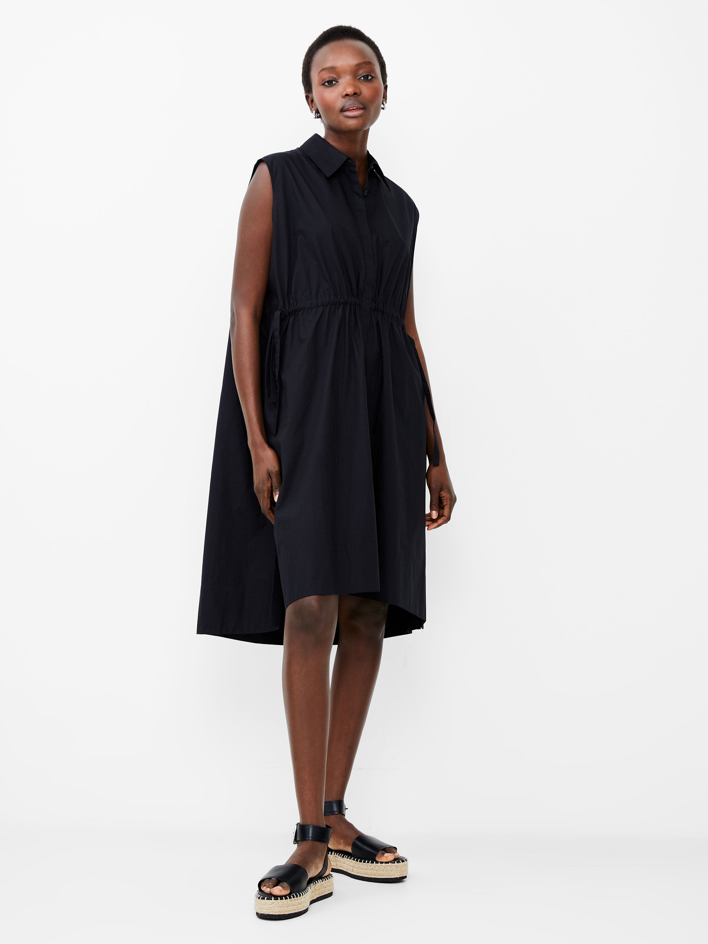 Rhodes Poplin Shirt Dress