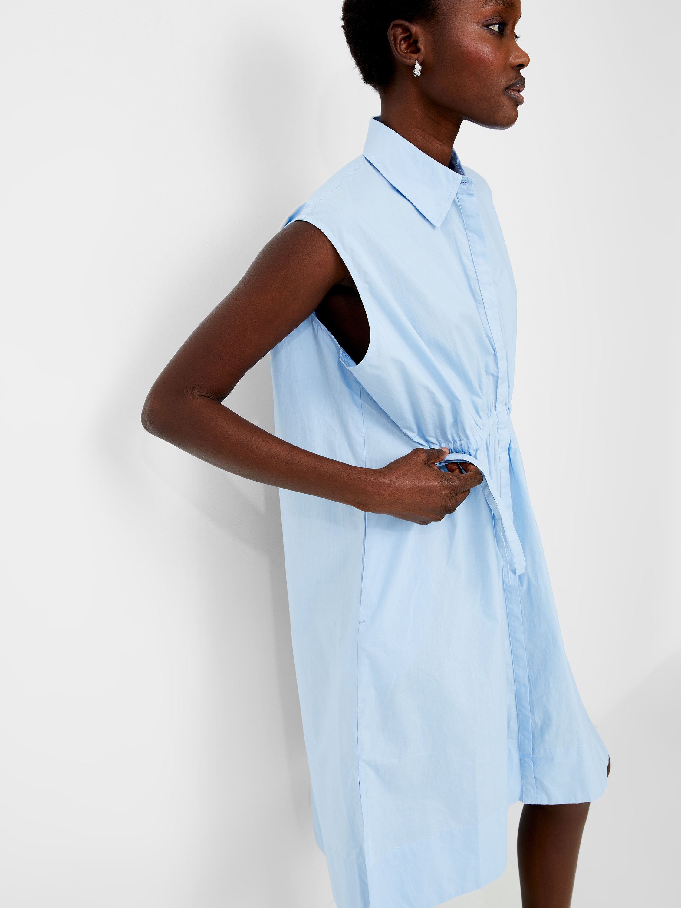 Rhodes Poplin Shirt Dress