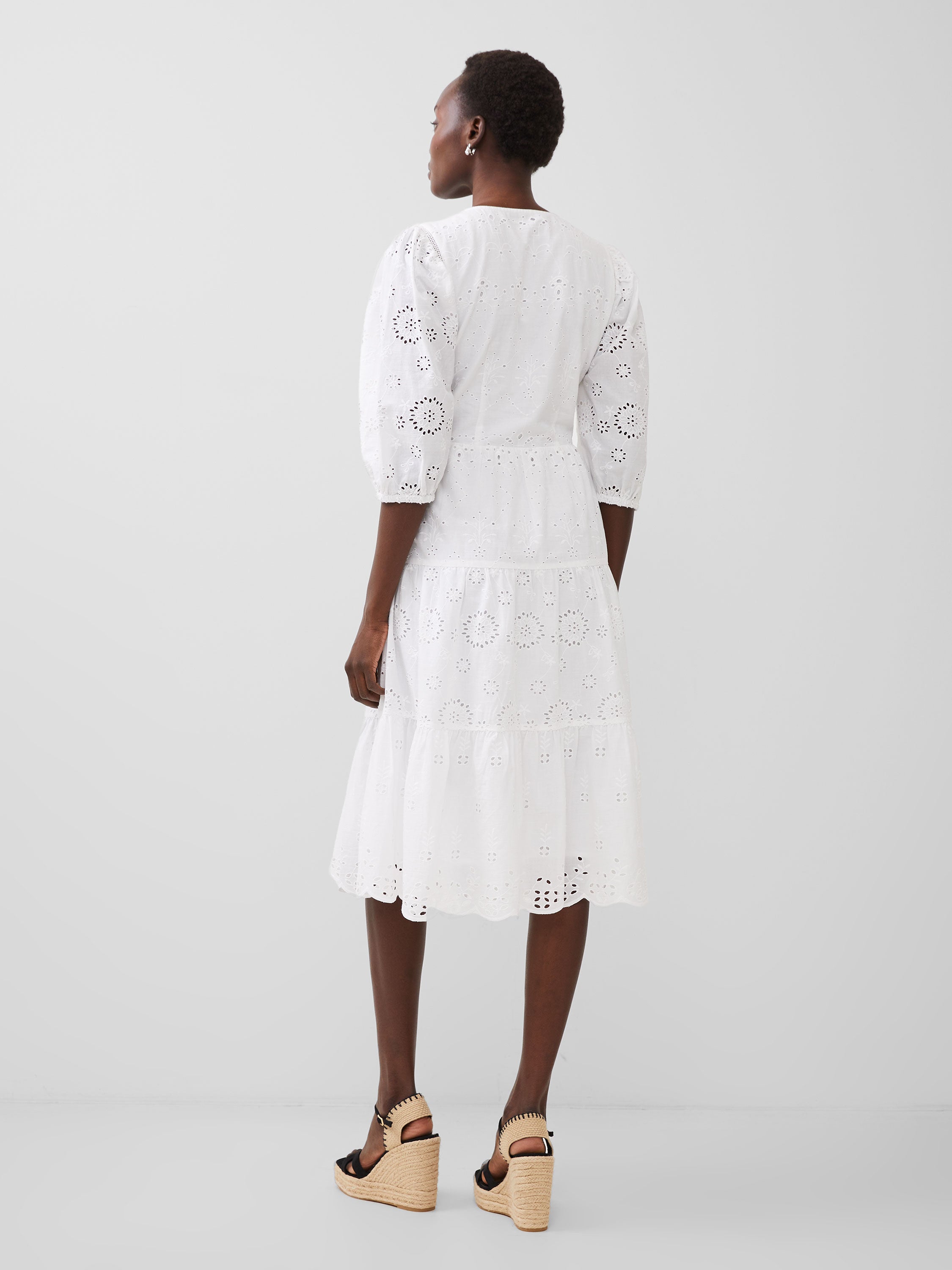 Alissa Broderie Anglaise Dress