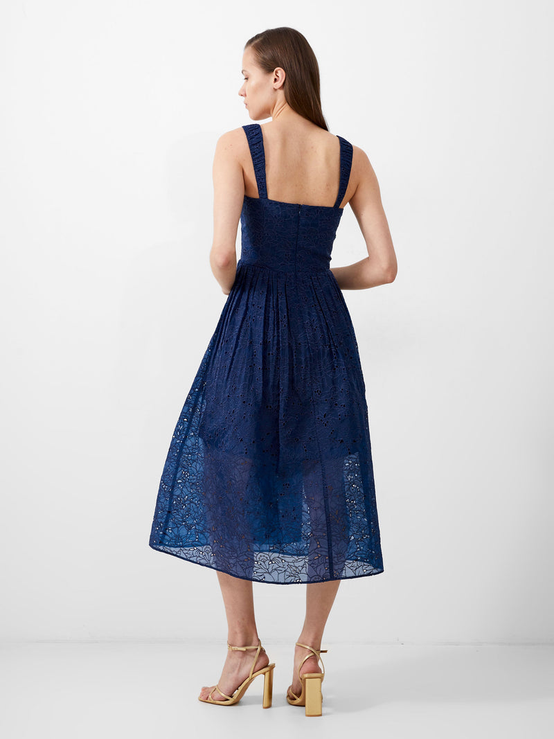 Embroidered Lace Strappy Dress French Connection EU