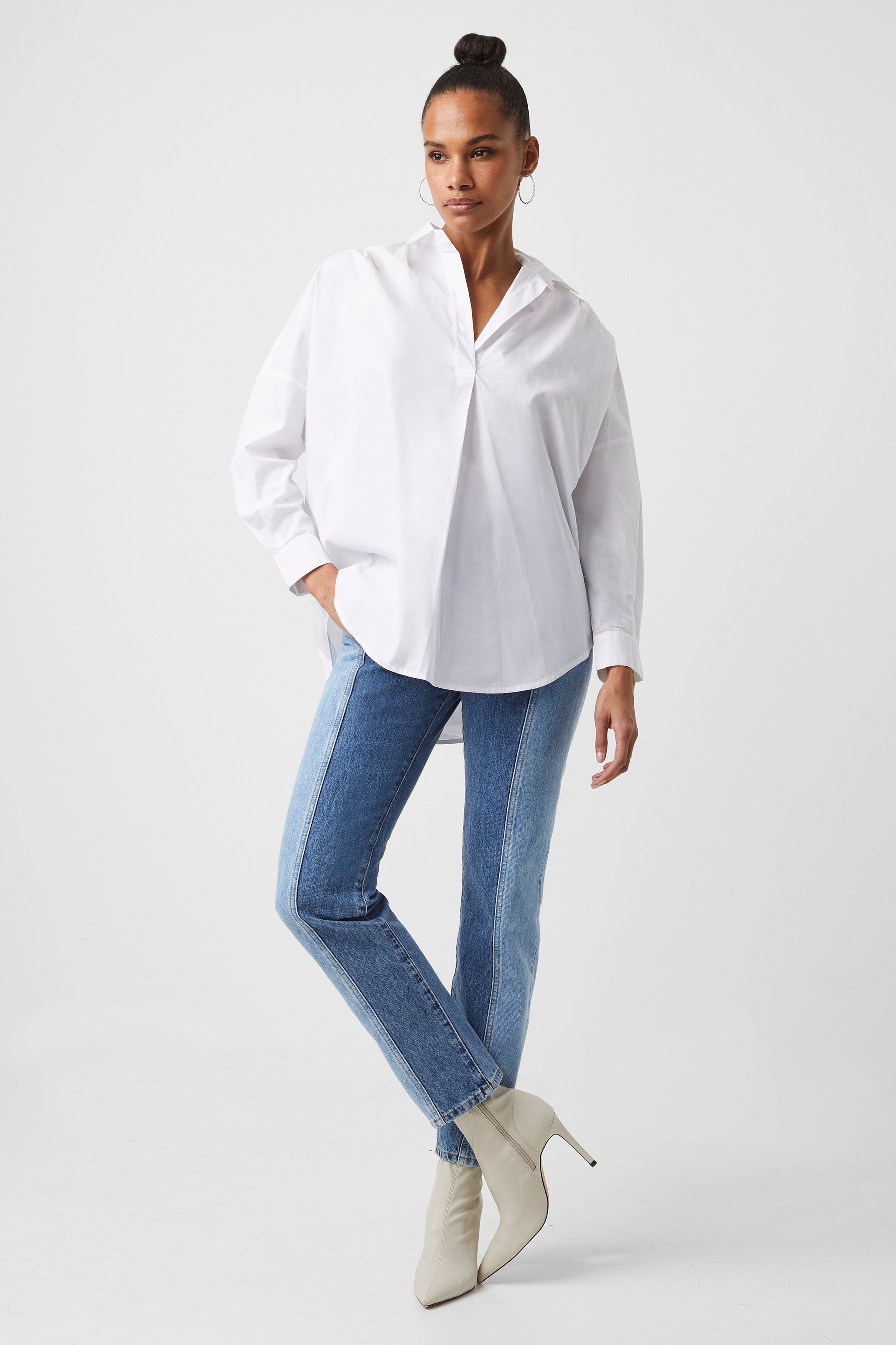 Rhodes Poplin Popover Shirt