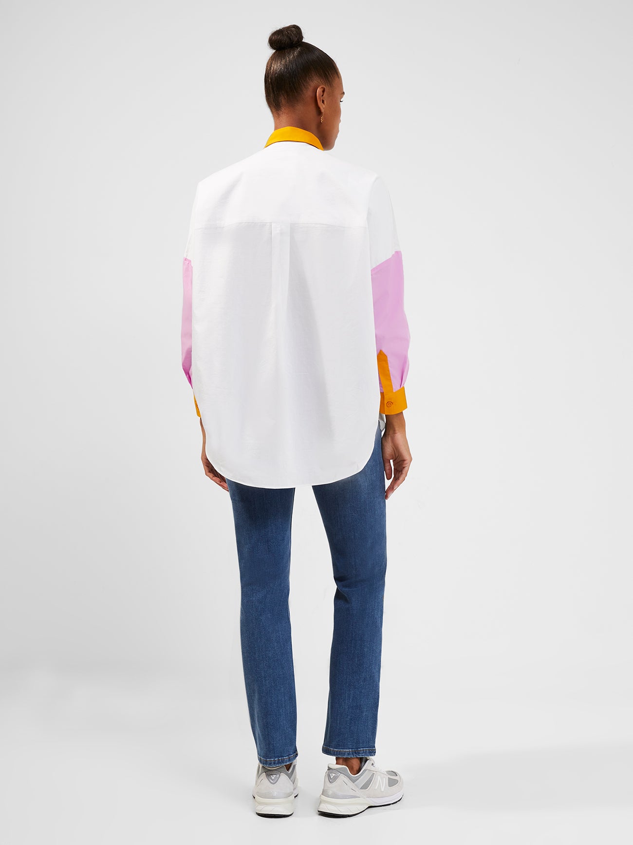 Colour-Block Organic Rhodes Shirt