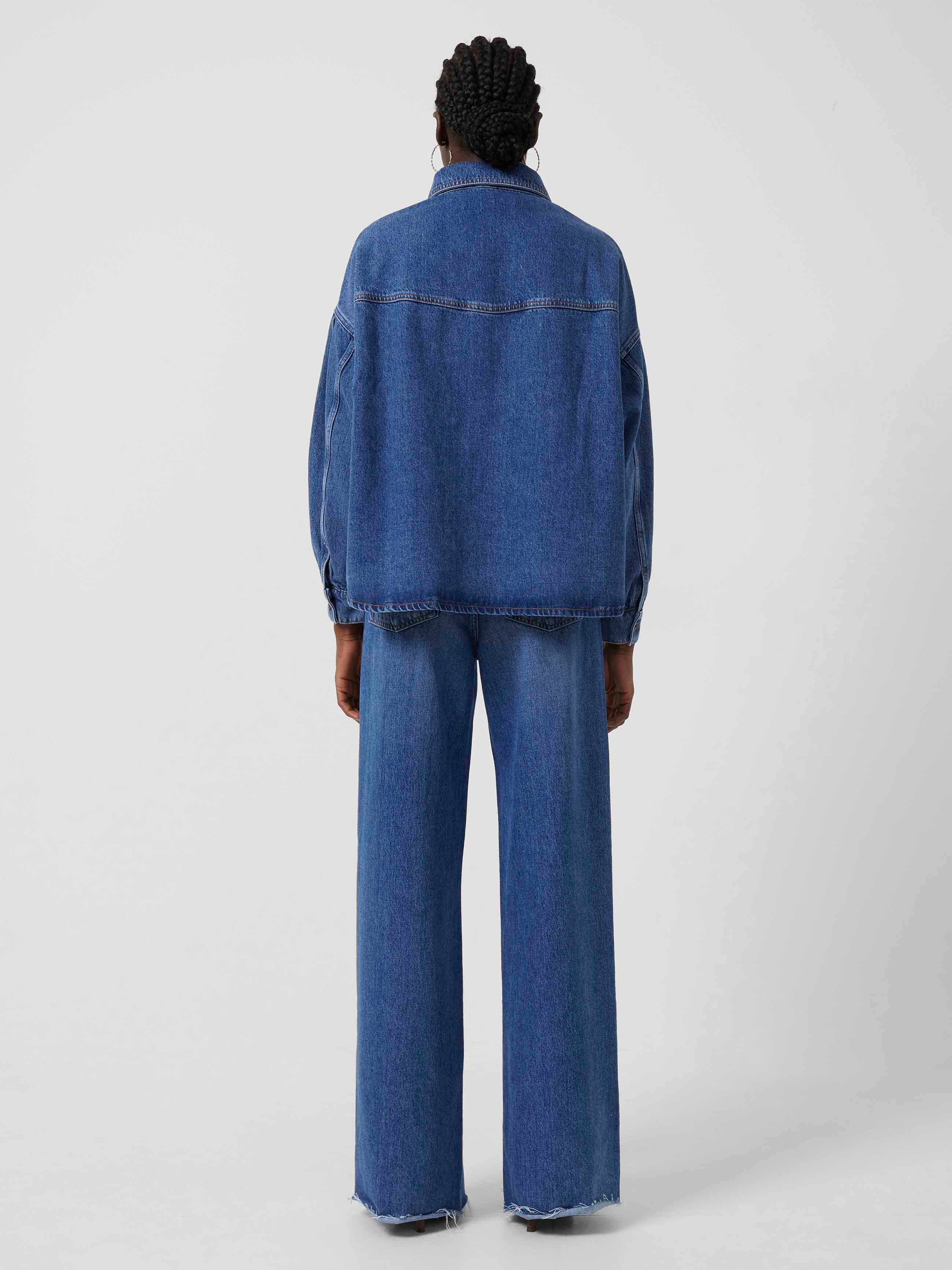 Penelope Denim Puff Sleeve Shirt