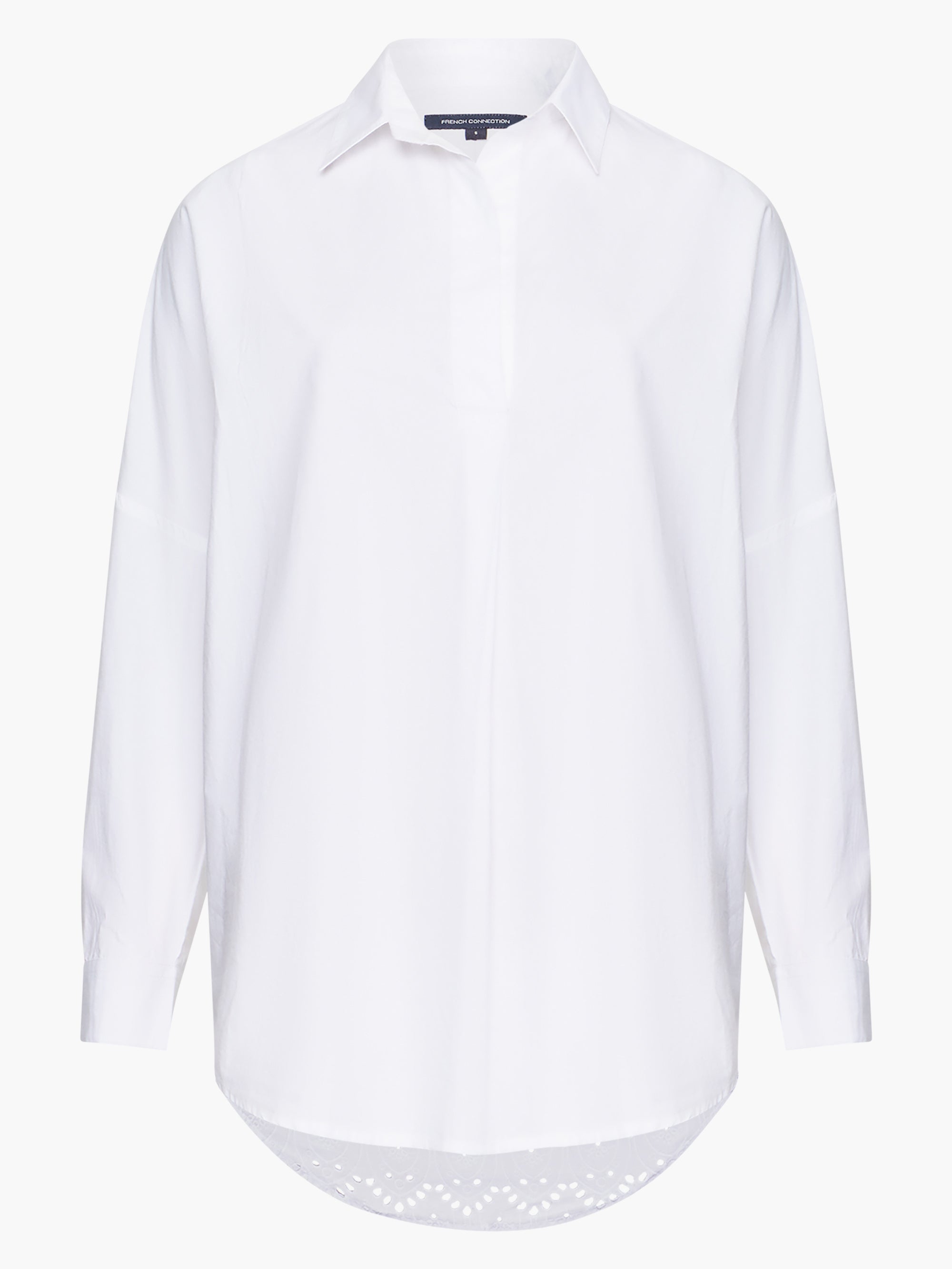 Appelona Broderie Anglaise Back Popover Shirt