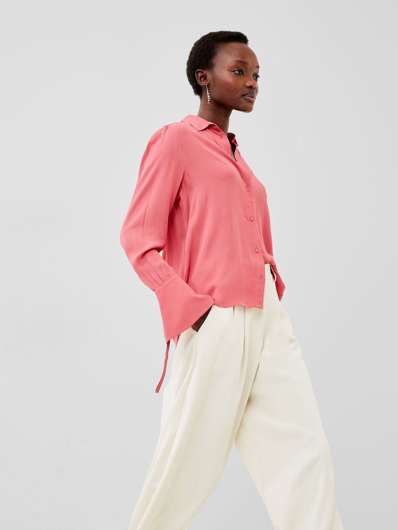 Cecile Crepe Shirt | French Connection EU