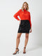 Connie Sequin Mini Skirt