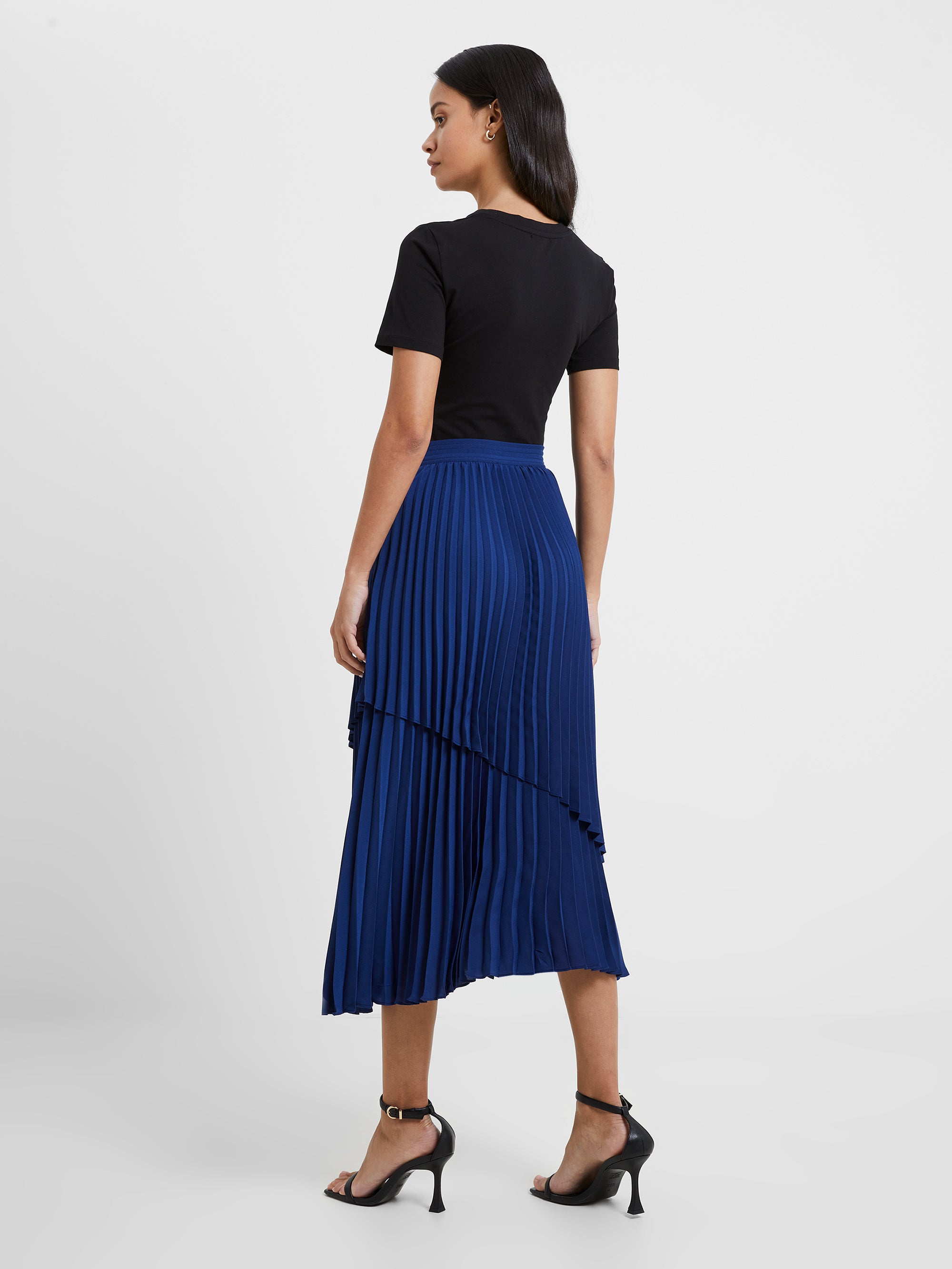 Pleated Midi Skirt
 Arie Pleated Midi Skirt