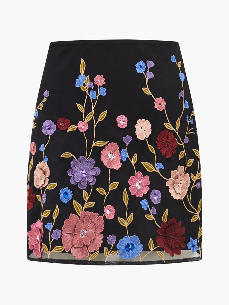 Astrida Embellished Mini Skirt | French Connection EU