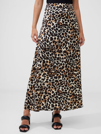 Leopard Midaxi Skirt
