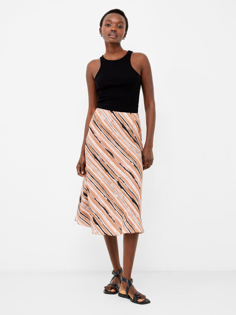 Gaia Flavia Textured Skirt | French Connection EU