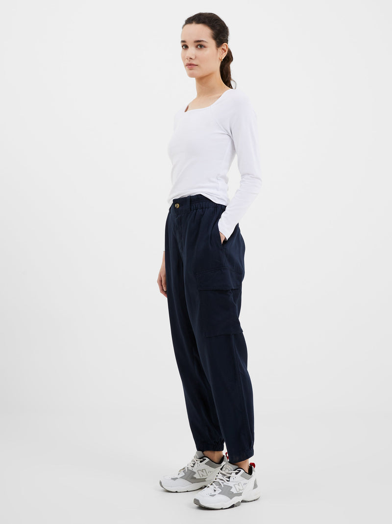 Elkie Twill Combat Trousers | French Connection EU