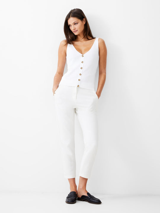 Tailored Tapered Ankle Grazer Trousers