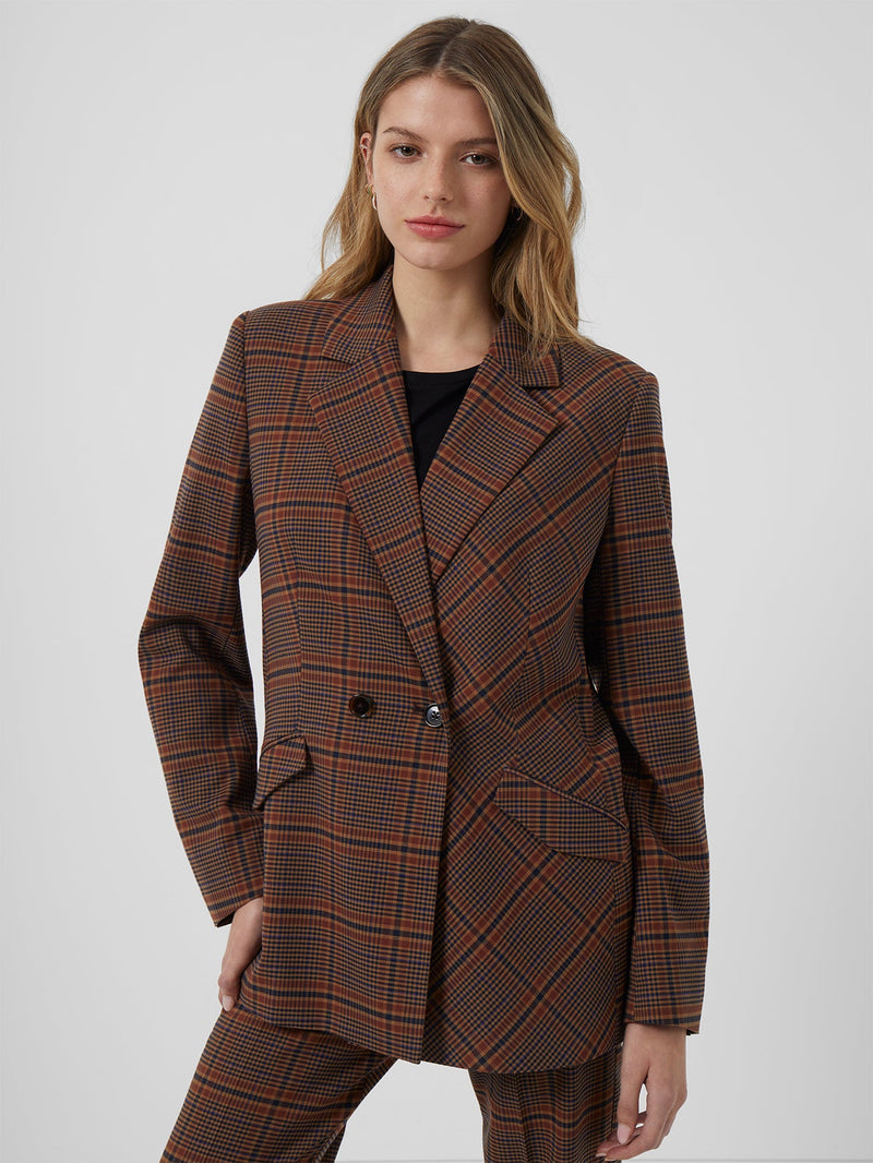 Bettina Check Suiting Jacket | French Connection EU