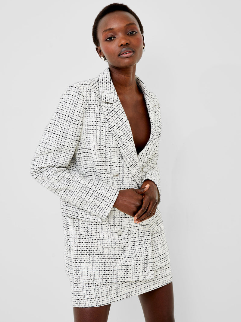 Boucle shop blazer dress