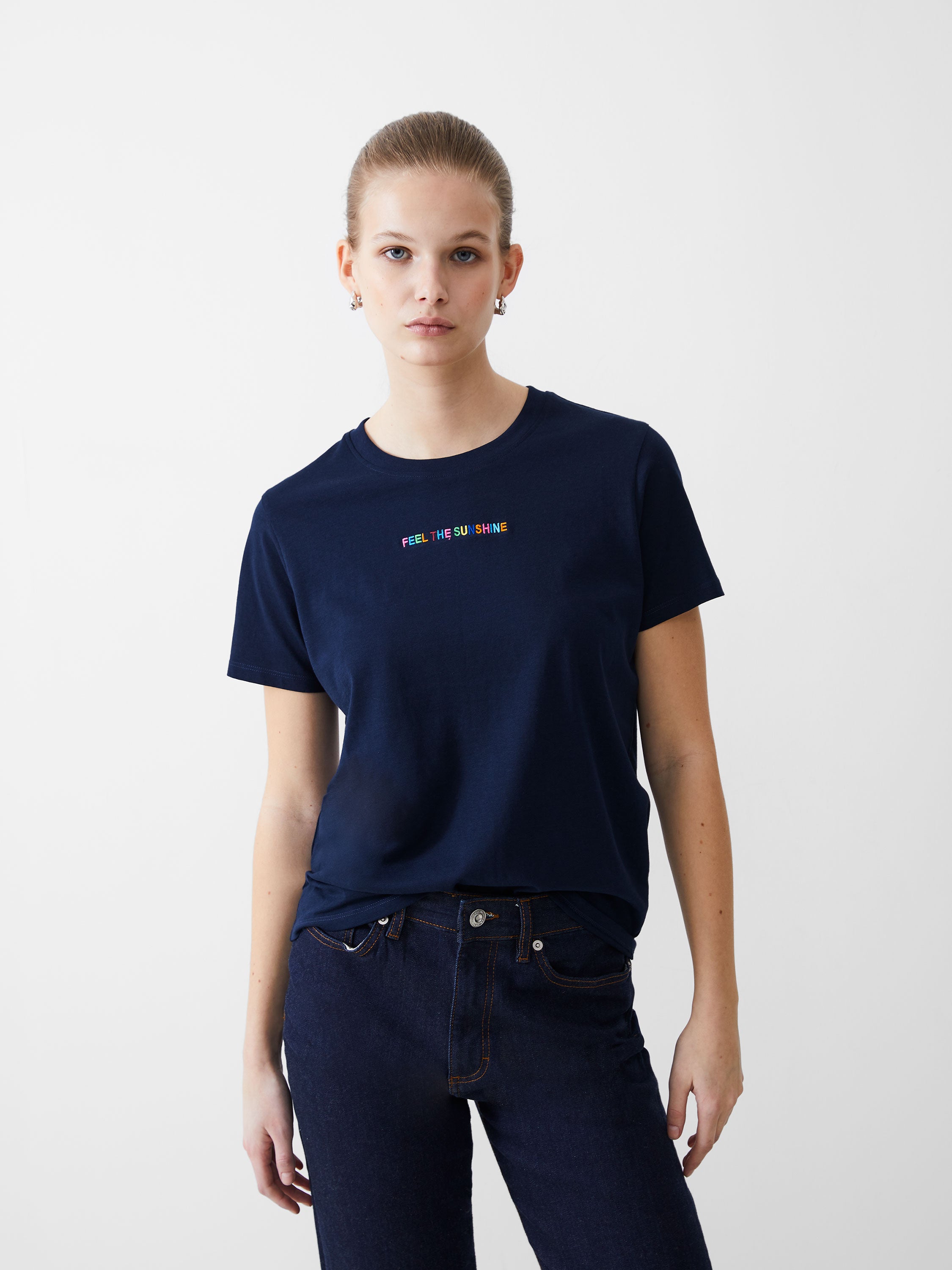 Sunshine Embroidered T-Shirt