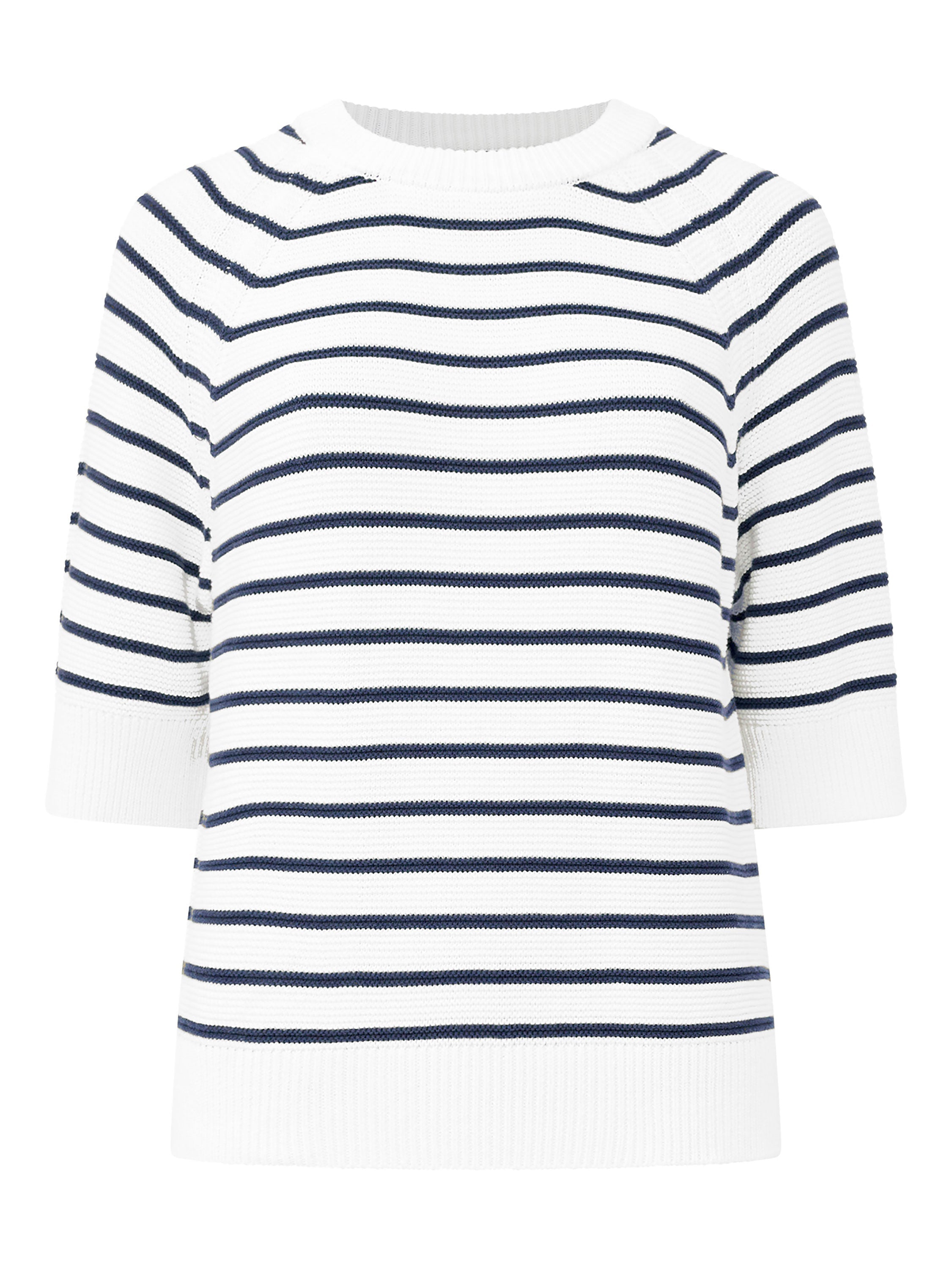 Lily Mozart Stripe Short Sleeve Jumper French Connection EU