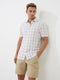 Short Sleeve Tonal Check Shirt