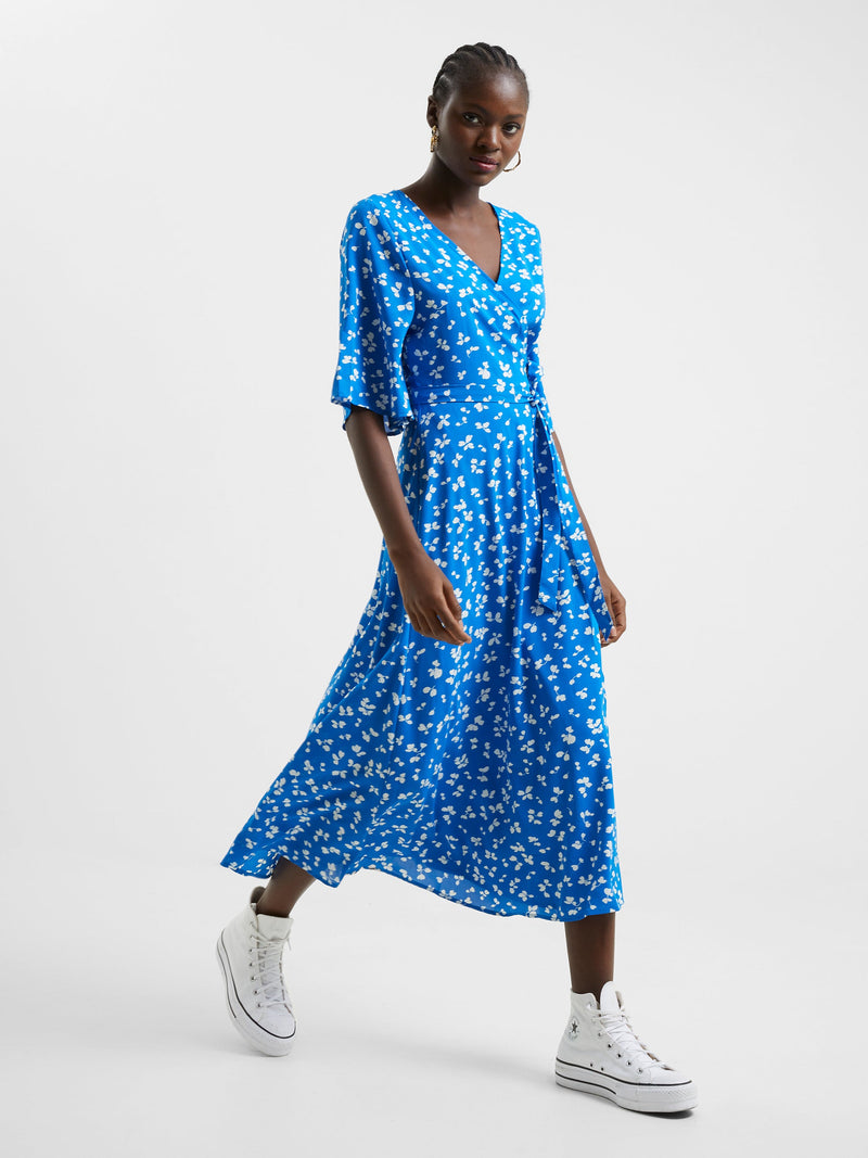 French connection hotsell blue floral dress