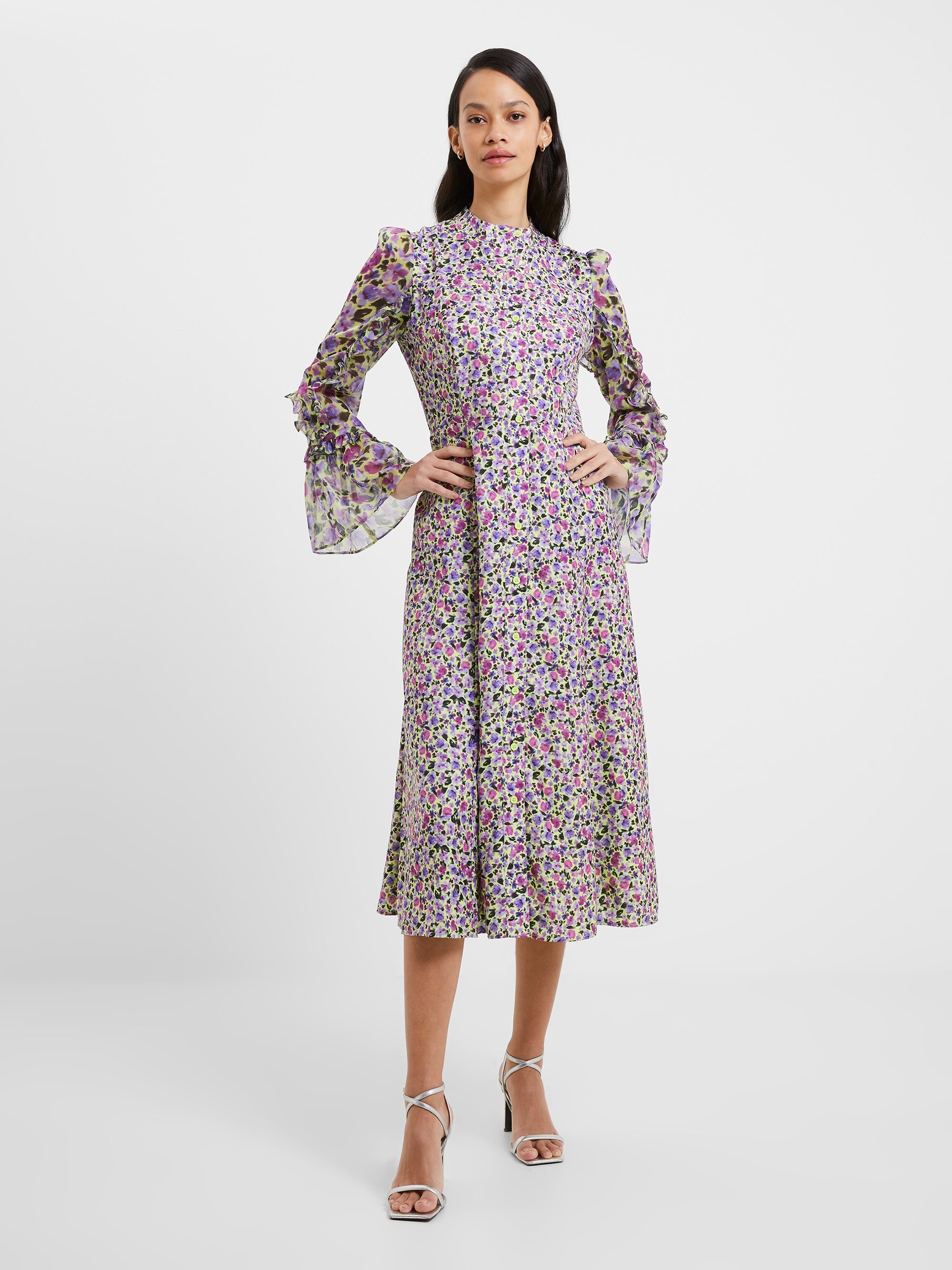 Alezzia Ely Jacquard Mix Dress