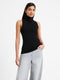 Roy Viscose High Neck Top