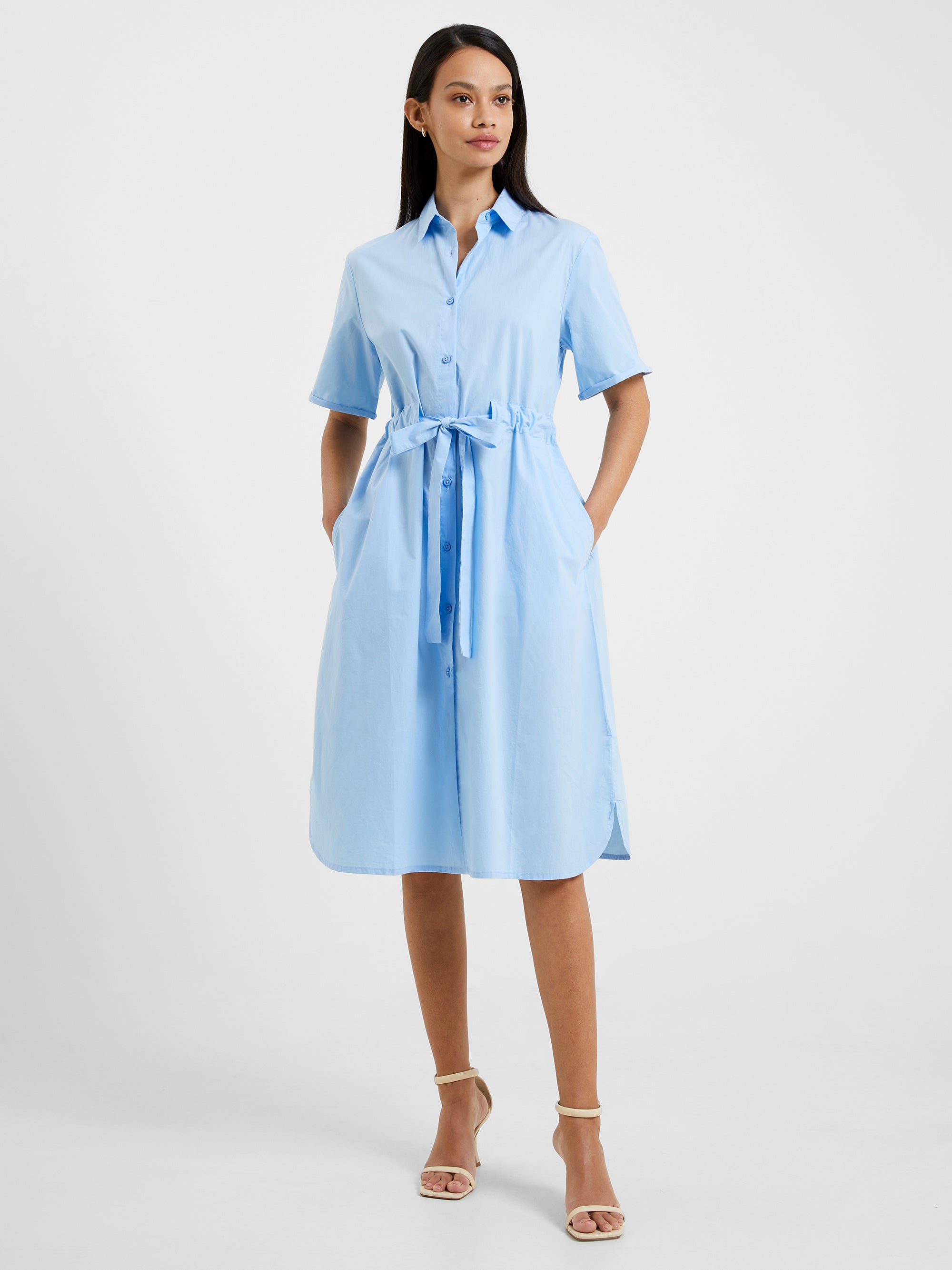 Rhodes Poplin Shirt Dress