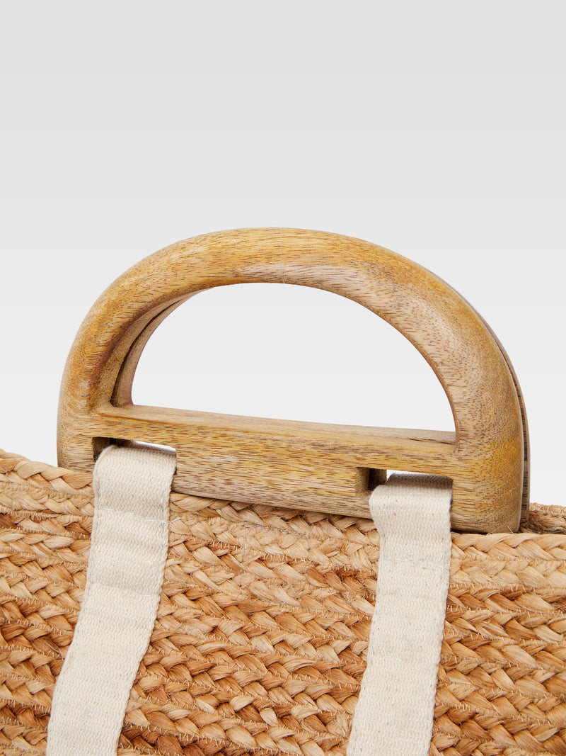 Raffia Basket Bag