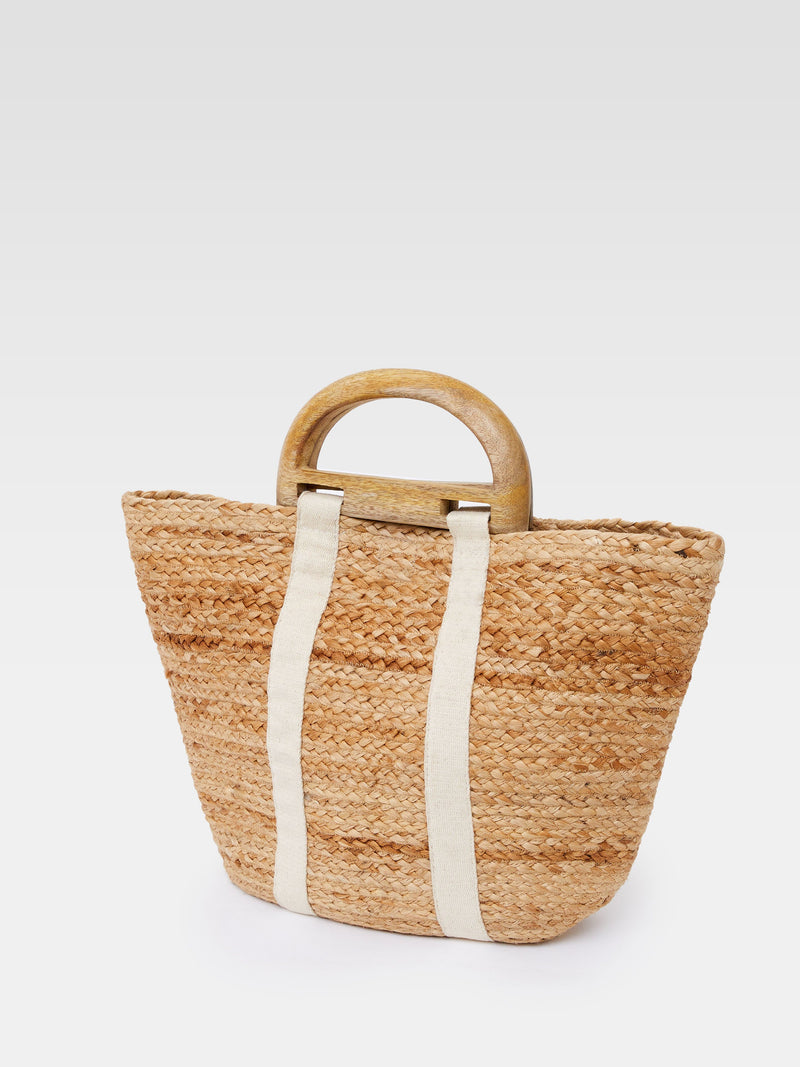 Raffia Basket Bag