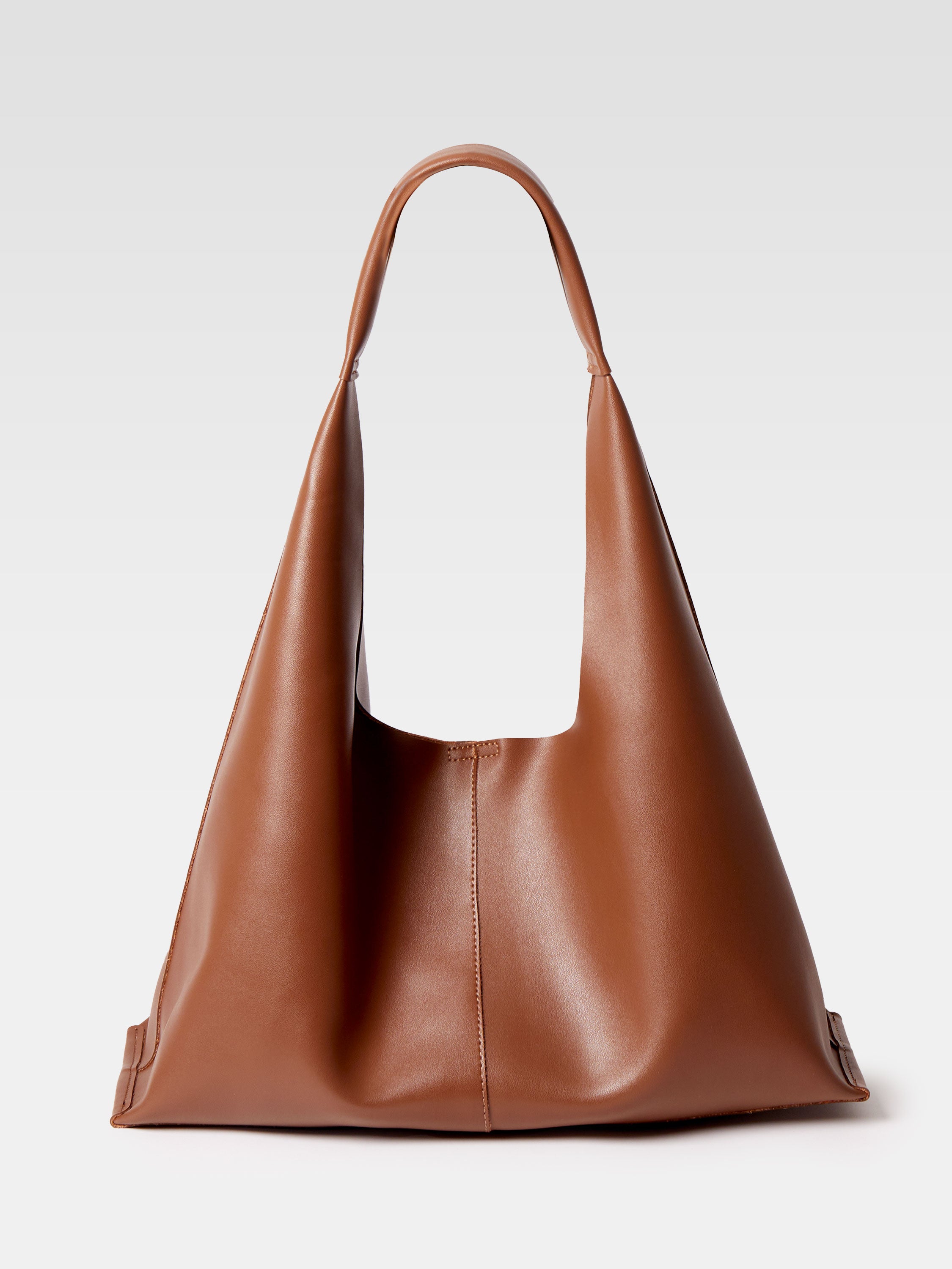 Slouchy Vegan Leather Bag