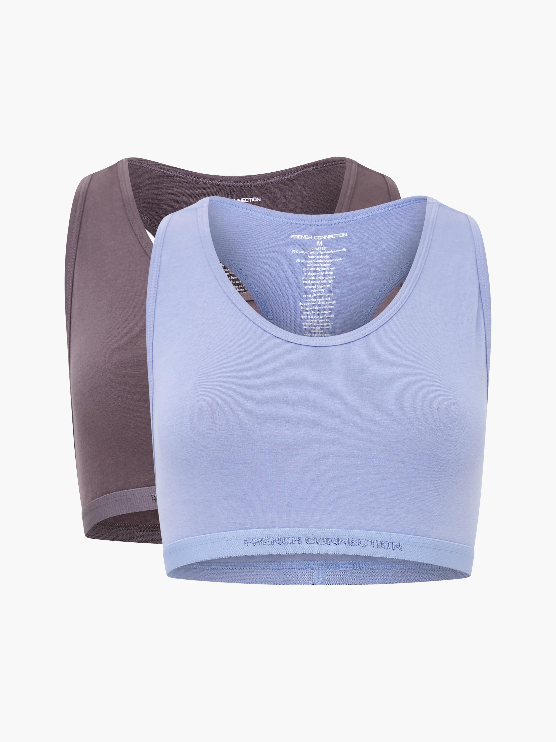 Fc 2 Pack Crop Top Tonal