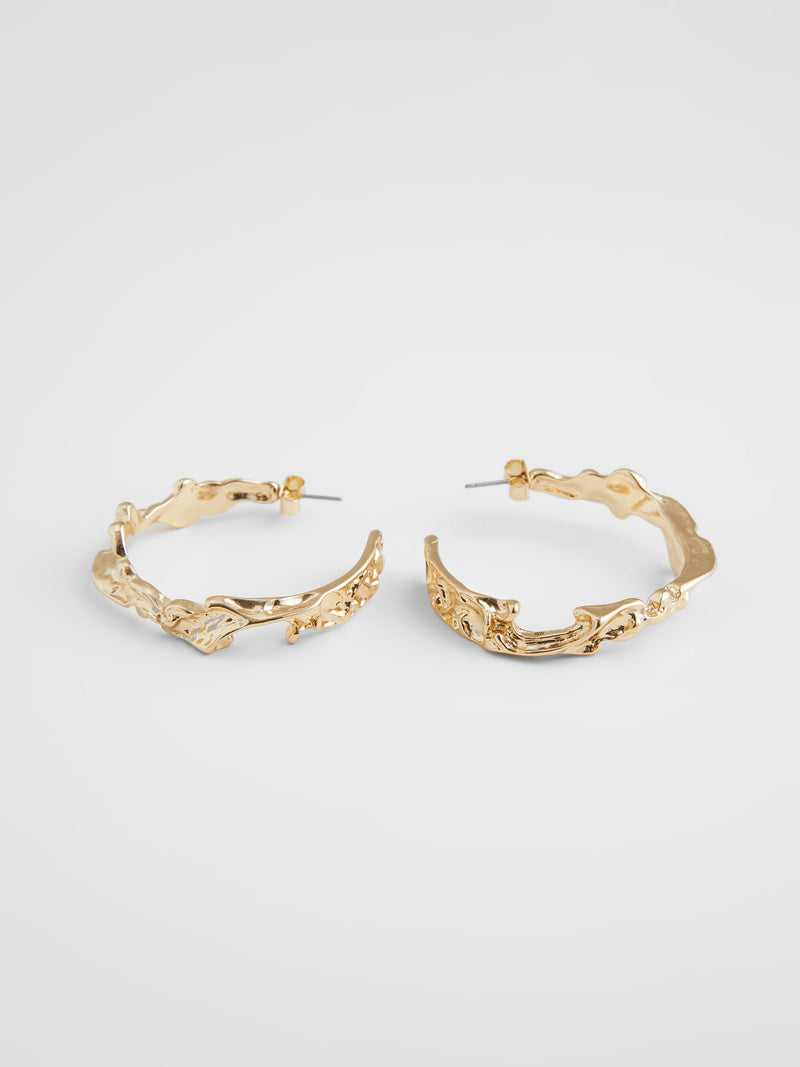 Molten Large Hoop Earrings