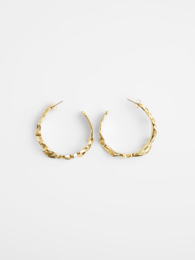 Molten Large Hoop Earrings