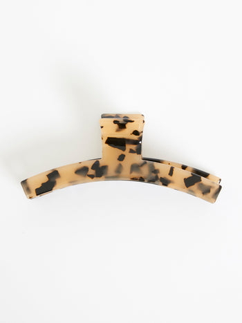 Tortoiseshell Long Claw Hair Clip