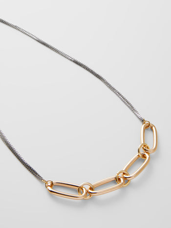 Large Chain Link Necklace