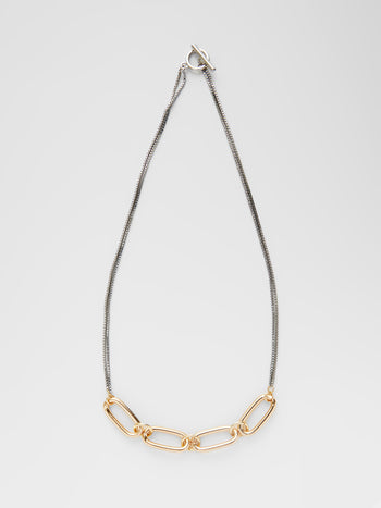 Large Chain Link Necklace