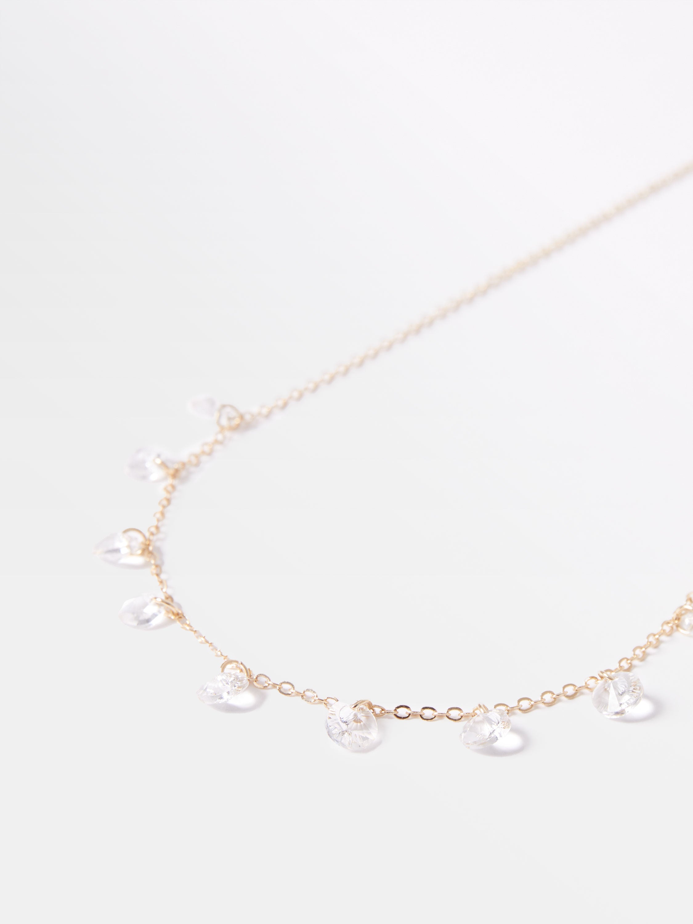 Crystal Drop Necklace