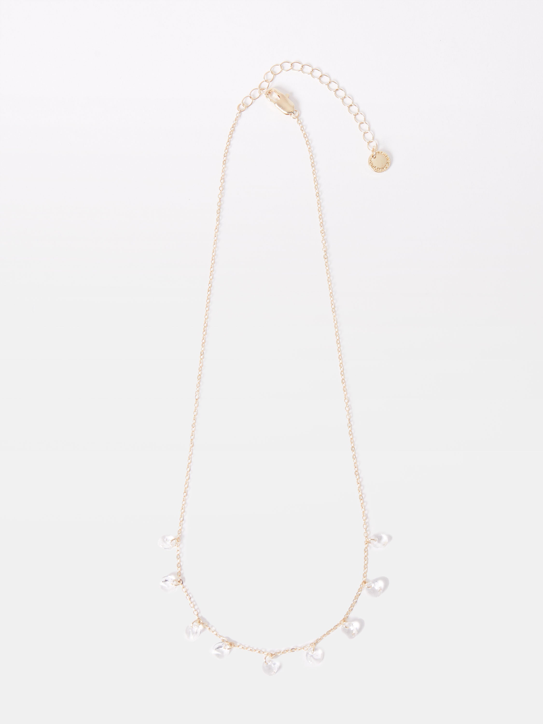 Crystal Drop Necklace