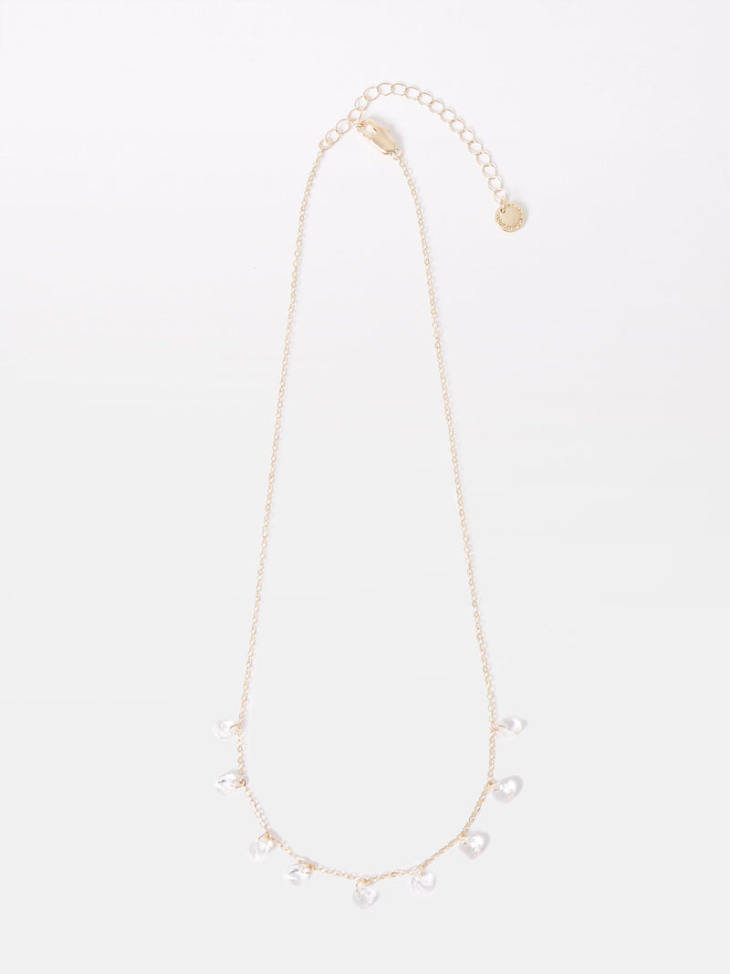 Crystal Drop Necklace