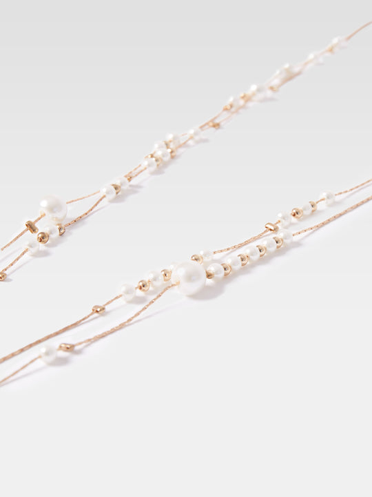 Multi Pearl Necklace