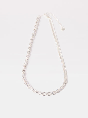Mixed Chunky Chain Necklace
