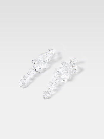 Ice Cube Drop Earrings