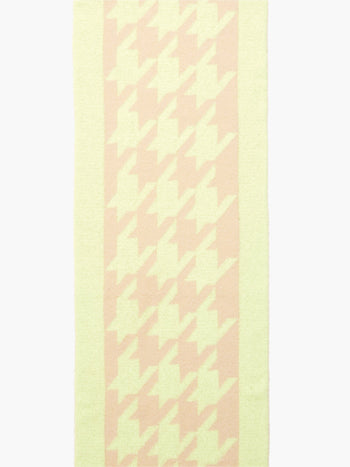 Oversized Houndstooth Scarf