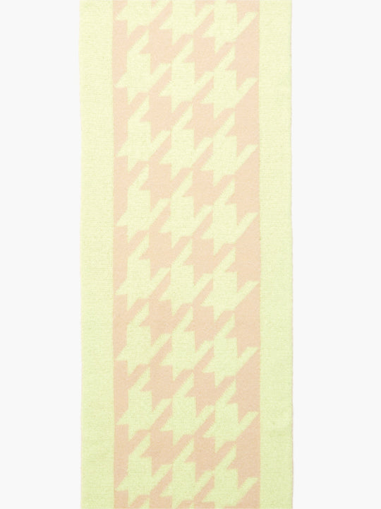 Oversized Houndstooth Scarf