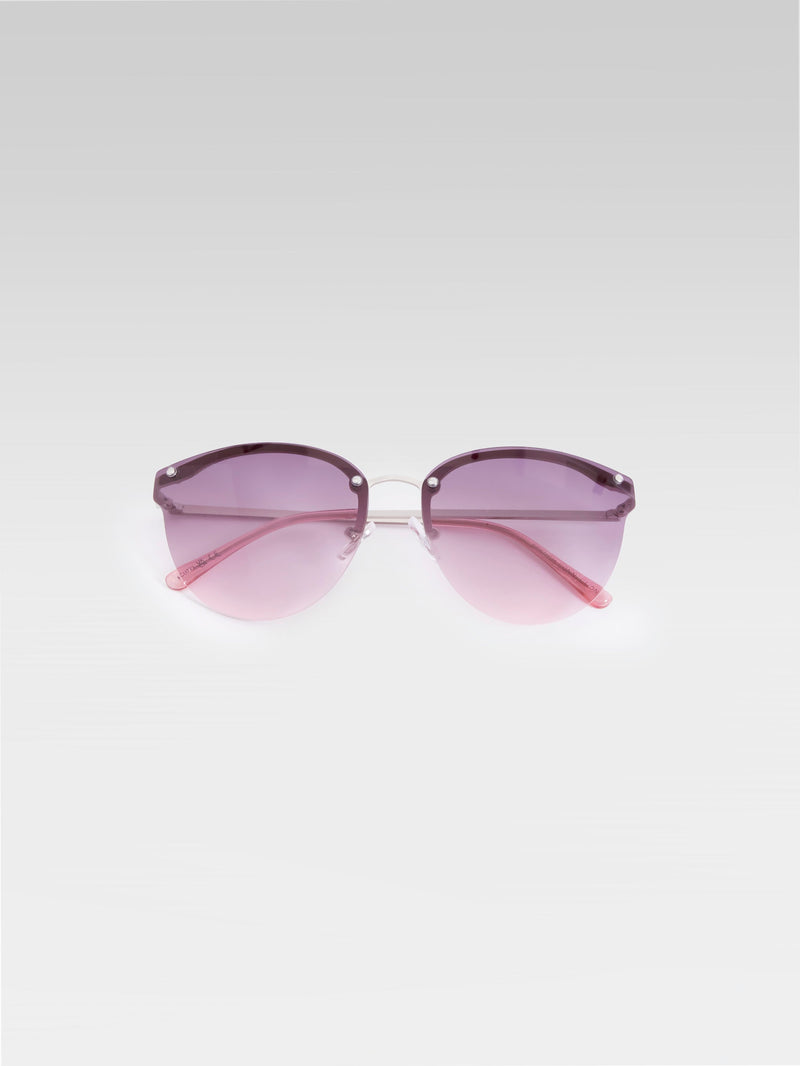 Metal cat shop eye sunglasses